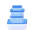 thumbnail image 1 of STARTIST 4 Pieces 1/12 Kitchen Dollhouse Bento Lunch Boxes Accessory DIY Pretend Play Blue, 1 of 9