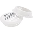 thumbnail image 4 of Ficarrico Rejilla De Ventilación 20 Piezas Rejilla De Ventilación Rejilla De Ventilación De 35 Mm Rejilla De Ventilación Orificio De Rejilla De Ventilación Rejilla De Ventilación Redonda Blanca De, 4 of 5