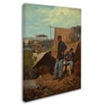 thumbnail image 3 of Trademark Fine Art 'Home Sweet Home' Canvas Art by Homer, 3 of 4