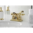 thumbnail image 3 of Kingston Brass KB4642ZX 4 in. Centerset Bathroom Faucet, Polished Brass, 3 of 5