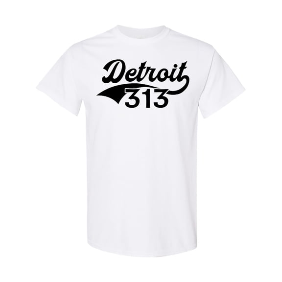Inktastic Detroit 313 T-Shirt
