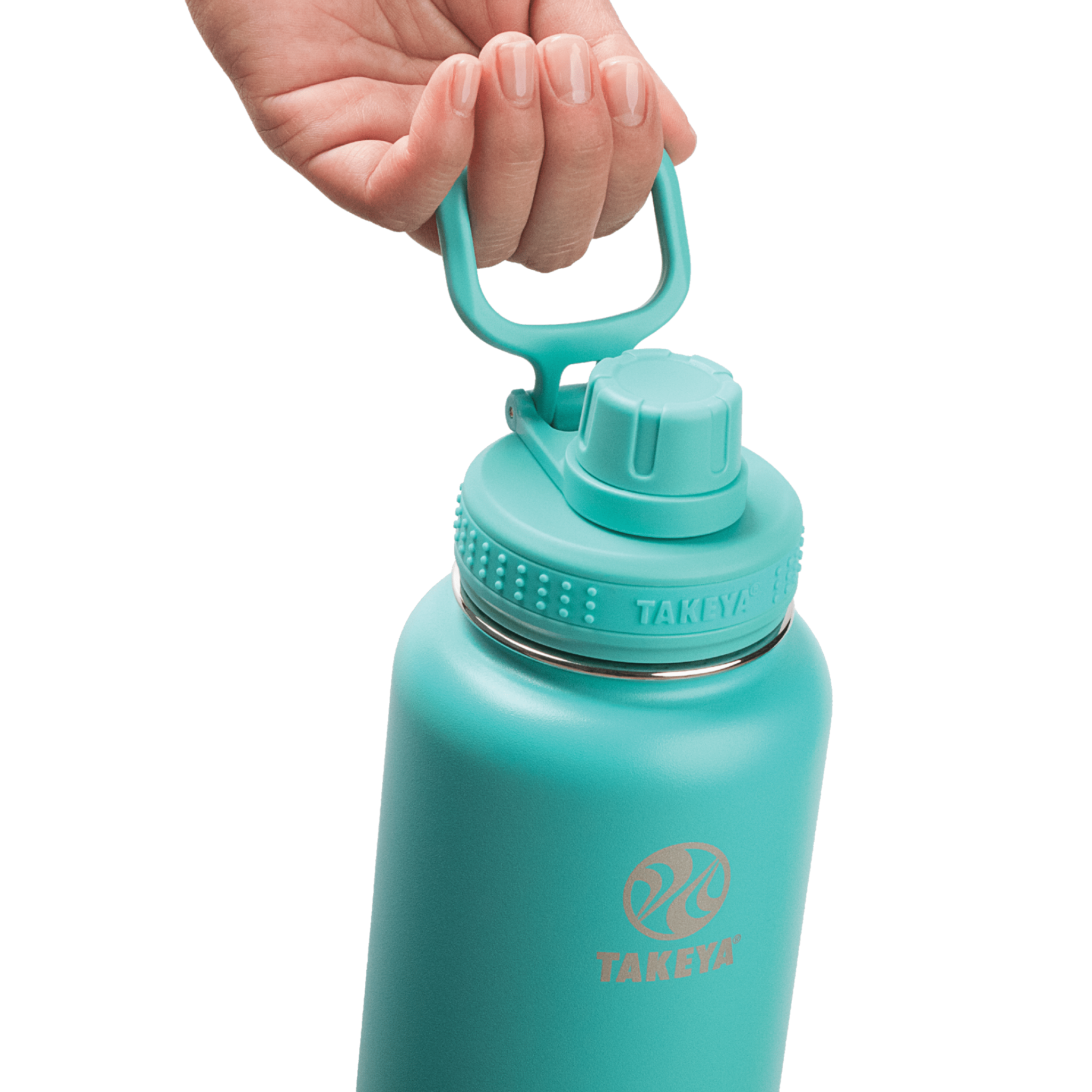 Takeya Actives Reusable Water Bottle With Straw 24 Oz Teal - Office Depot
