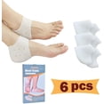 thumbnail image 1 of 3 pares - Protectores de pies de silicona - Un par para tonos de piel Xemadio HMFJ143-2, 1 of 7