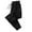 VZ20# Black, variant on Mens Pants Elastic Waist Jogging Bottoms Winter Lined Warm Joggers Sweatpants Winter Training Trousers with Pocket Casual Versatile Dailywear