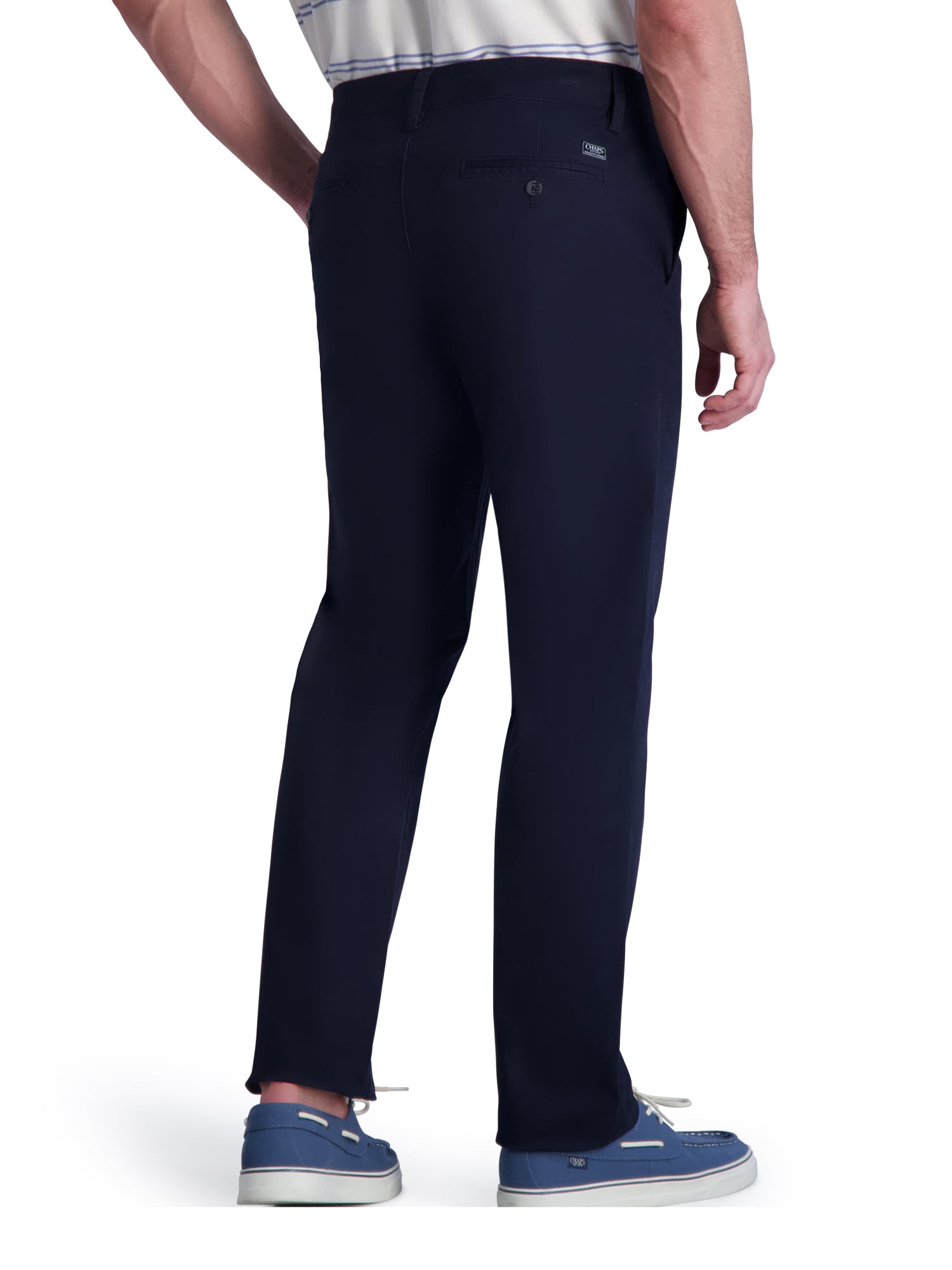 Chaps Men's & Big Men's Seacoast Wash Flex Twill Chino Pants, Waist Sizes 30-42