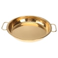 thumbnail image 1 of Stainless Steel Pan Cold Noodle Making Plate Steamed Rice Tray Cake Dish, 1 of 9