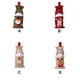 thumbnail image 3 of Funda para botella de vino, funda con cordón de Navidad, fundas universales para champán, ropa de de comedor, accesorios de Navidad para Kits de decoración para fiestas Muñeco de nieve/Verde Advancent HA068081-01, 3 of 6