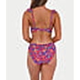 thumbnail image 3 of Printed Willa Ruffle Wire-Free Bikini Top Swimsuit, 3 of 6