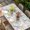 Grey Green, variant on Easter Table Cloths for 4 Foot Rectangle Tables, Spring Rustic Botanical Floral Rabbit Eggs Leaves Patio Waterproof Elastic Fitted Tablecloths, Washable Rectangular Table Cover for Camping