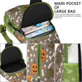 thumbnail image 4 of Sling Backpack,Halloween Skulls Pumpkins and Cauldrons Crossbody Bag with Water Bottle Holder,Waterproof Sling Bag for Men/Women with Chest Phone Holder for Hiking,Travel, 4 of 6