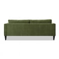 thumbnail image 6 of Nicholi 84" Mid Century Modern Sofa Olive Green Velvet, 6 of 10