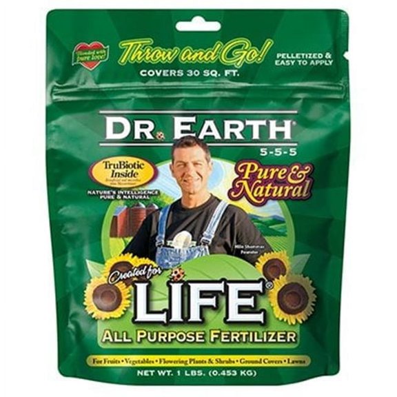 Dr. Earth Pure and Natural All Purpose Fertilizer, 1lb