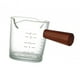 thumbnail image 3 of Jarra de vidrio Medidora de espresso Sunnimix 100ml transparente Mango de Madera Estilo A, 3 of 8