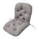thumbnail image 1 of Cojín para silla de patio, cojín para silla de jardín al aire libre, patio familiar, terraza, gris claro, 1 of 9