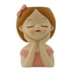 thumbnail image 1 of Bonita maceta de resina para niña, arreglo floral, decoración, maceta decorativa para Estilo C, 1 of 9