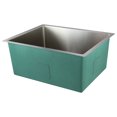 thumbnail image 3 of Transolid DUSBT241910-14 Diamond Titan 14 Gauge Stainless Steel 24-in Undermount Kitchen Sink with Taper in Stainless Steel, 3 of 12