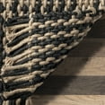 thumbnail image 3 of nuLOOM Josilyn Striped Jute Tasseled Area Rug, 5' x 8', Natural, 3 of 9
