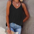 thumbnail image 2 of Womens Knit Racerback Tank Tops V Neck Sleeveless Shirts Summer Casual Vest, 2 of 9