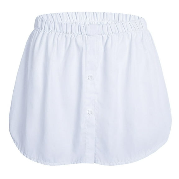 Shirt Extenders For Women, Adjustable Layered Fake Top, Half-Length Skirt, Fake Top Lower Bottom For Sweater