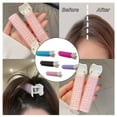 thumbnail image 2 of Xingzhi Pince à Cheveux pour Femmes Remplacement Style Simple Coiffure Manuelle Filles Dames Boucleur Rouleau Pince Couvre-Chef Rose Rouge, 2 of 9