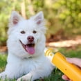 thumbnail image 1 of Ultrasonic Dog Repeller&Trainer Device with LED Light 3 in 1 Anti Barking Stop Bark Handheld Dogs Training Device Yellow Color, 1 of 12