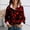 White, variant on Valentines Day Outfit Women Long Sleeve Button Up Valentine Heart Lapel Collared Dressy Blouse