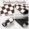 thumbnail image 2 of Coffee Mat Checkered Dish Drying Mat for Kitchen Counter Pad Absorbent Kitchen Drying Mat for Bar Station Accessories Easy Clean, 2 of 5