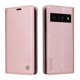 thumbnail image 1 of Funda para Google Pixel 6 Pro Estuche de Cuero PU Tipo Cartera con Ranuras para Tarjetas y Cierre Magnético, 1 of 5