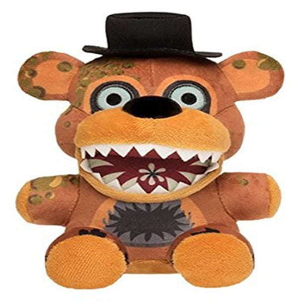 18-25 Cm FNAF Cinco Noches En Freddy Peluche Oso Foxy Chica Bonnie Golden Bunny Niños Grandes Regalos