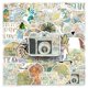 thumbnail image 1 of Paquete de pegatinas con mapa del mundo, vintage, viajes y aventuras, 50 unidades, 1 of 2