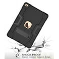 thumbnail image 4 of iPad 7th Generation Case Shockproof, iPad 10.2 Case with Stand, Allytech Dual Layer Full Protection Rugged Kickstand Armor Defender Impact Resistant Case Cover for Apple iPad 7th Gen,Black, 4 of 6