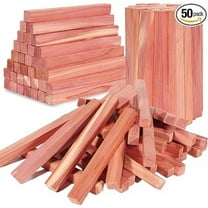 Cedar Sticks, 100% Aromatic Red Cedar Blocks for Closet Storage, Wardrobe, Closets Drawers