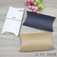 thumbnail image 5 of 10pc multis size gifts box vintage kraft white gifts package pillow box paper party suppiles wrapping jewelry package kraft10BOX 12.5x7.5x2cm10BOX, 5 of 6