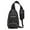Black, variant on SPEKSEE Packable Small Crossbody Sling Backpack Shoulder Chest Bag Daypack for Hiking Traveling fishing camping waterproof shoulder bag tactical shoulder bag fashionable crossbody
