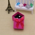 thumbnail image 2 of Caja de regalo de cartón para joyas y dulces 24 en 1 con lazo Rosado, 2 of 6