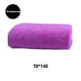 thumbnail image 3 of Kearding Toalla de baño de microfibra, paño de baño absorbente de agua, máquina de ducha de Fitness para Spa, paño lavable para el Toallas y Paños Púrpura 70*140/grueso, 3 of 6