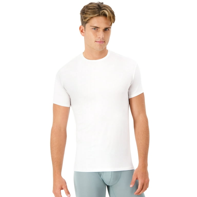 Hanes Originals SuperSoft Men's Crewneck Short Sleeve Tee, 3