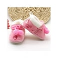 thumbnail image 7 of 0-18 Months Newborn Toddler Baby Bowknot Soft Sole Crib Shoes Winter Warm Faux Fur Prewalker, 7 of 7