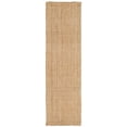 SAFAVIEH Natural Fiber Malcolm Braided Jute Runner Rug, Natural, 2'3" x