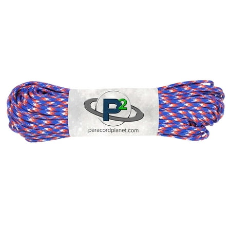 

PARACORD PLANET Nylon Military Paracord 550 lbs Type III 7 Strand Utility Cord Rope USA Made