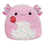 Squishmallows Official Kellytoy Plush 8 Inch Squishy Soft Plush Toy Animals (Archie Axolotl (with Balloon))