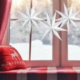 thumbnail image 2 of Fall Decor 9 Pointed Paper Star 12 Inch Hanging Lamp Black Paper Decorations Christmas Birthday Home Holiday Decorations, 2 of 9