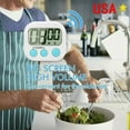 thumbnail image 6 of Small Timer Kitchen Baking Countdown Timer Student Learning Big Screen Reminder, 6 of 6