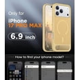 thumbnail image 2 of Funda Delgada Mate con Soporte Oculto para iPhone 17 Pro Max 6.9", Negro, 2 of 7