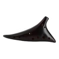 thumbnail image 3 of 12 Holes Warped-tail Ceramic Ocarina Alto C Hand Painted Musical Instrument with Lanyard Music Score Protective Bag For Music Lover and Learner, 3 of 4
