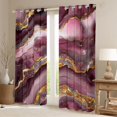 thumbnail image 2 of Feelyou Girly Pink Marbling Blackout Curtains Set of 2 (52x84 Each), Modern Fashion Art Window Curtains, Teens Adult Men Women Curtains and Drapes, Black Out Curtains Decor, 2 of 6