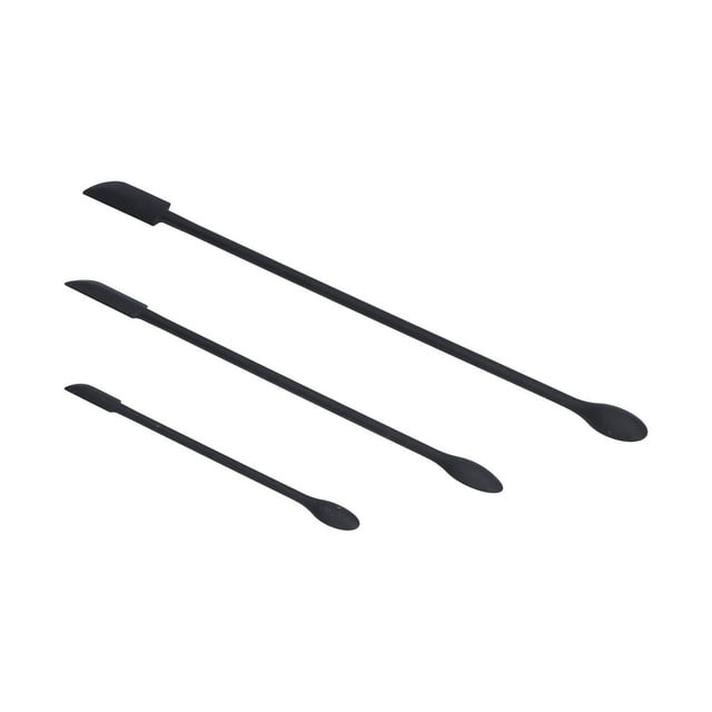 Silicone Spatula Double Head Fruit Mixi Butter Scraper Jam Double Ended Spoon Jam Cream Cake Knife 3Pcs Set Makeup Spatula Cooking