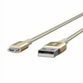 thumbnail image 2 of Belkin MIXIT UP Metallic Micro-USB Cable (4 feet) - Gold, 2 of 5