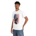 thumbnail image 4 of Veteran Soldier flag Unisex Heavy Cotton Tee, 4 of 7