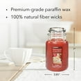 thumbnail image 6 of Yankee Candle Sugared Cinnamon Apple Original Large Scented Jar Candle, 22 oz, 6 of 6